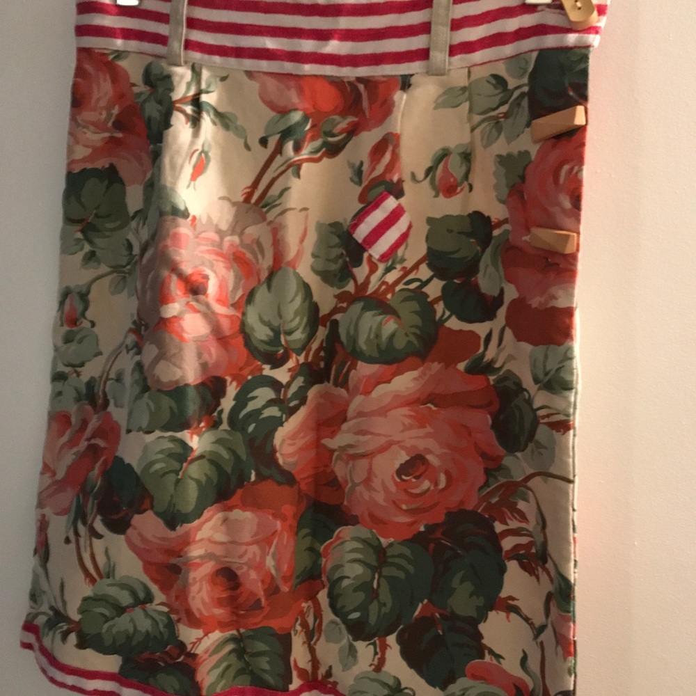 Anthropologie koto bolofo floral skirt size 2